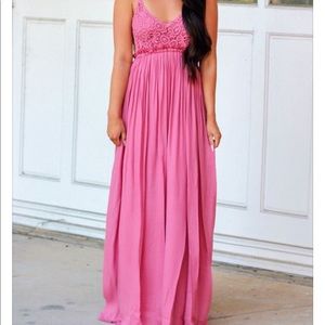 NWT Bella and bloom maxi dress